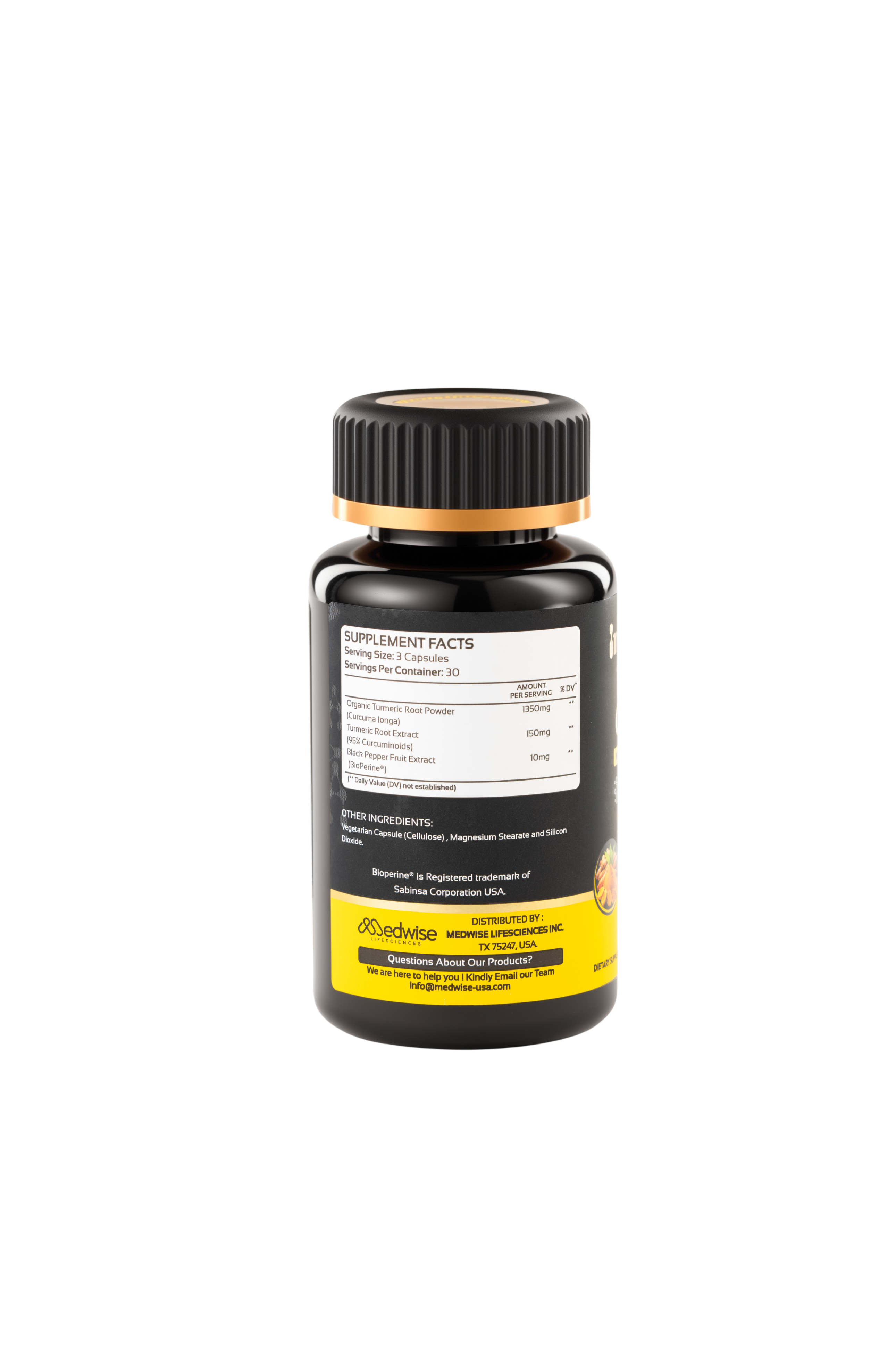 Turmeric Curcumin with Bioperin 1500 mg 3