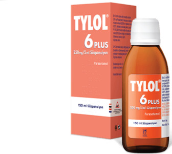 Tylol 6 Plus (Paracetamol) 250 mg/5 mL Oral Suspension