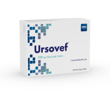 Ursovef 250 mg Film Tablet 100tabs.