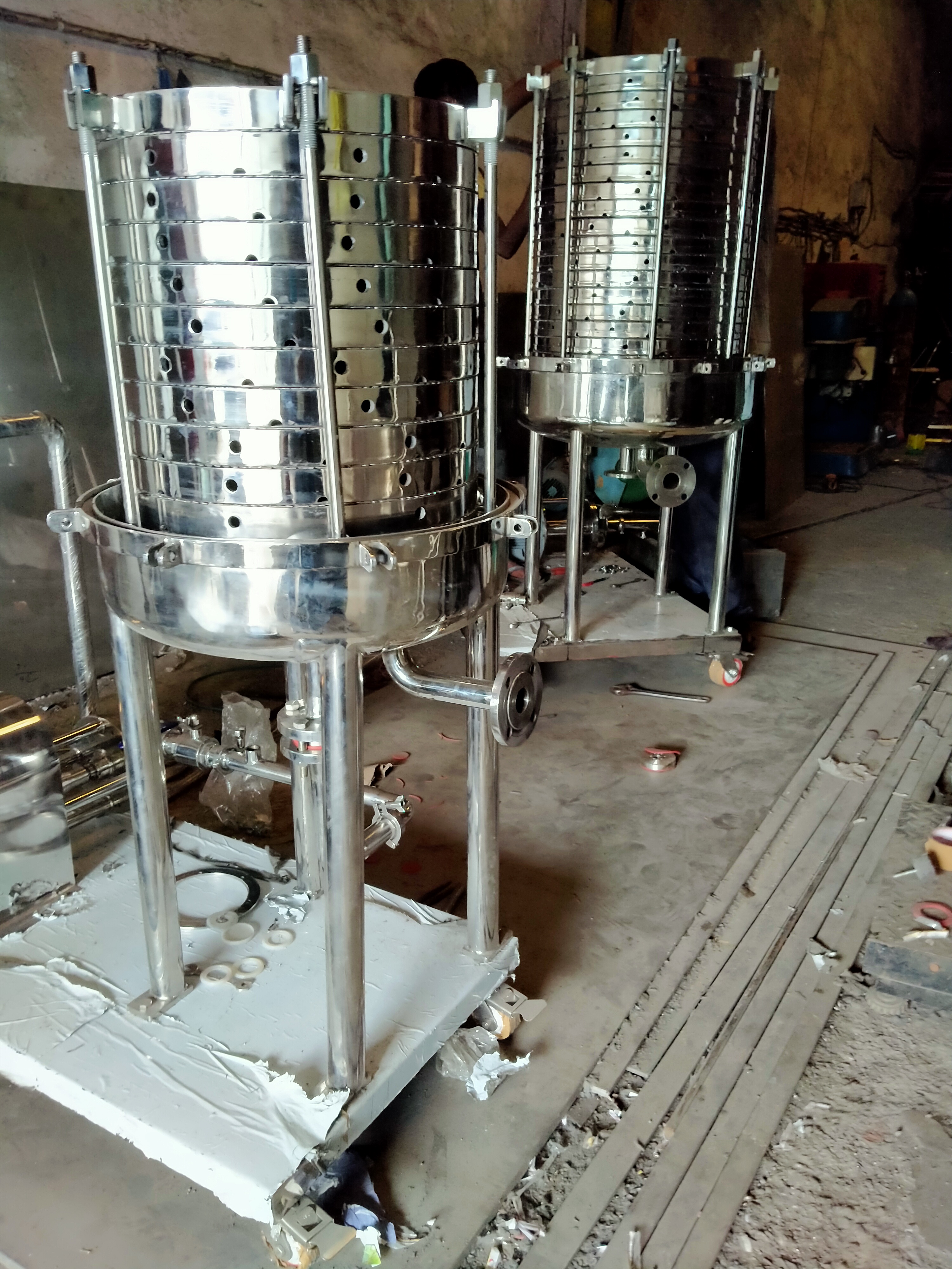 Vacuum tray Dryer isolator 3