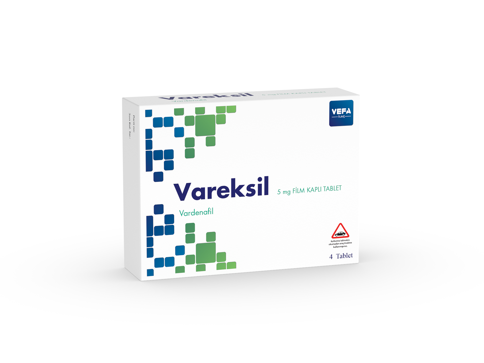 Vareksil 5 mg Film Tablet 4tabs.