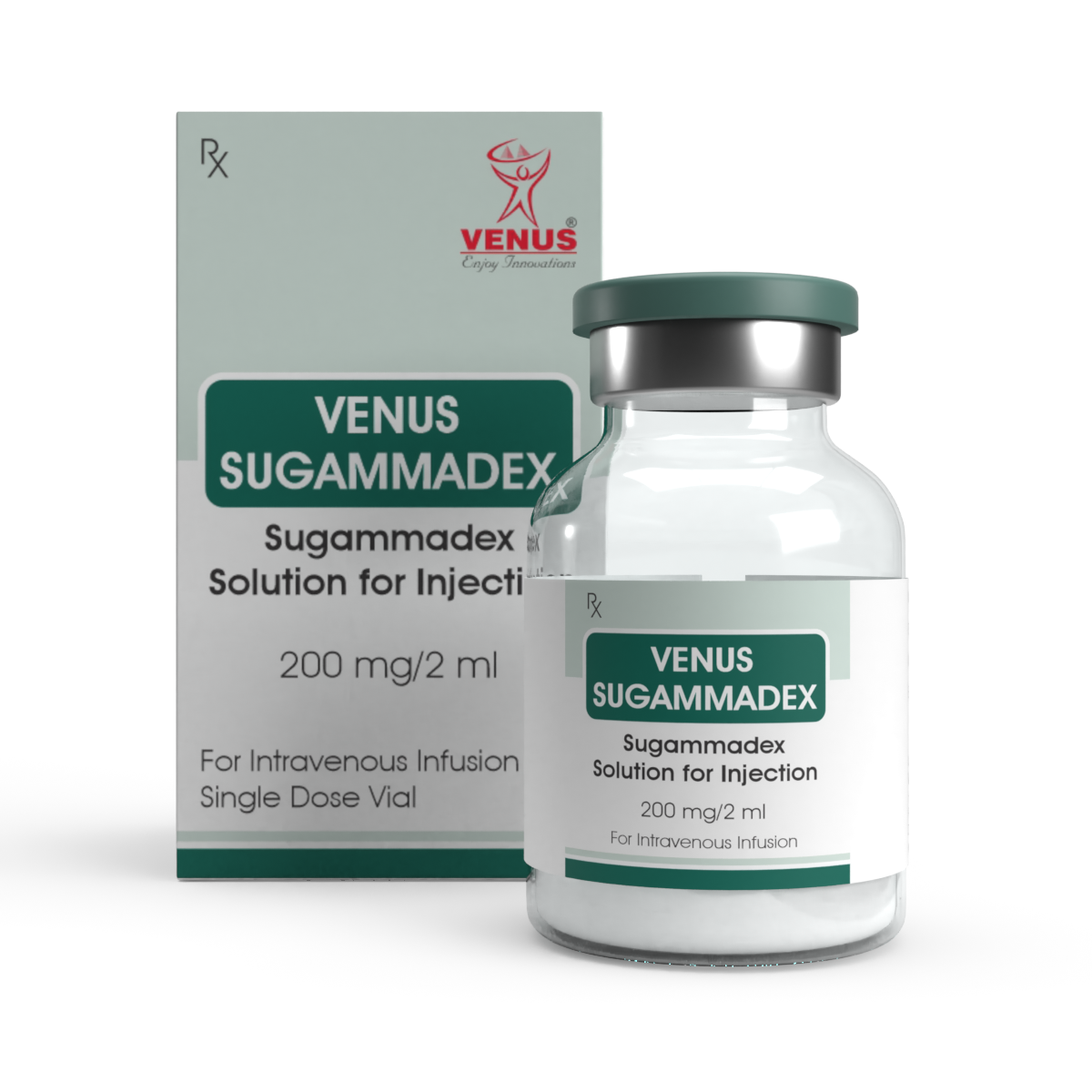 Venus Sugammadex 200 mg/2 ml