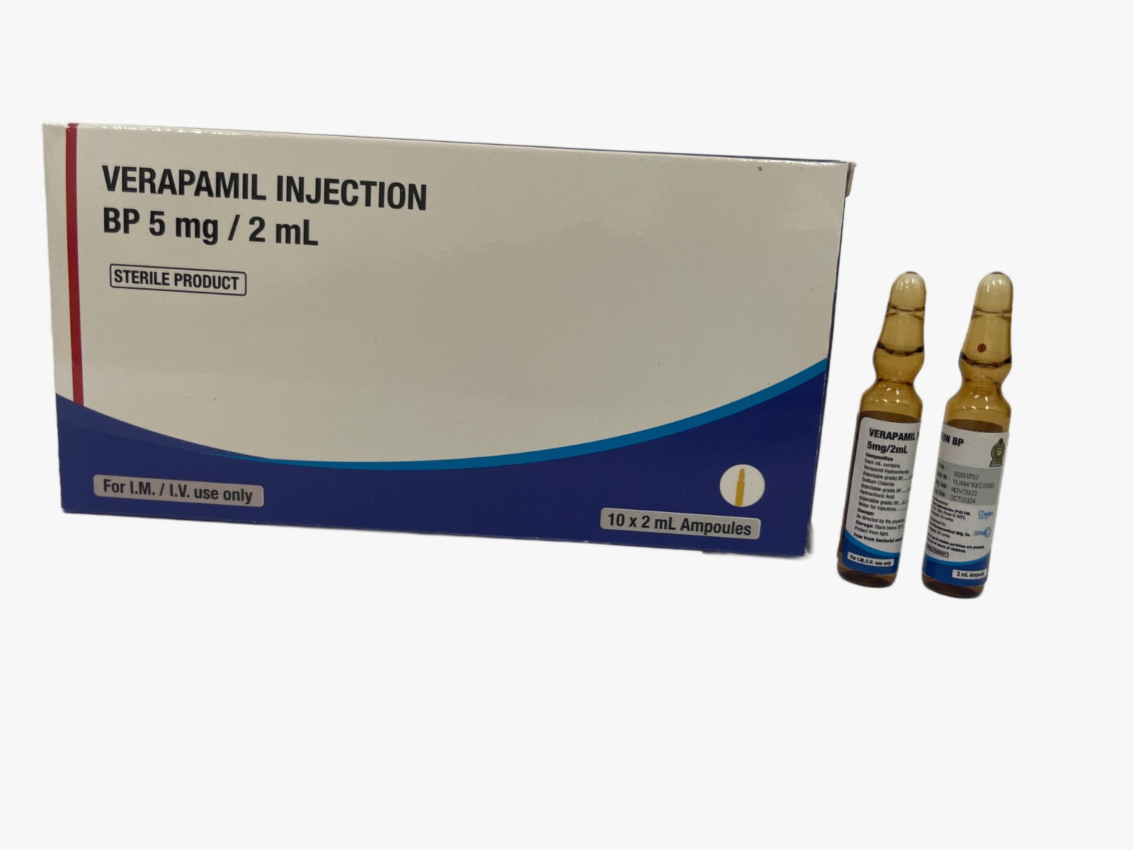 Verapamil Injection BP 5mg/2ml