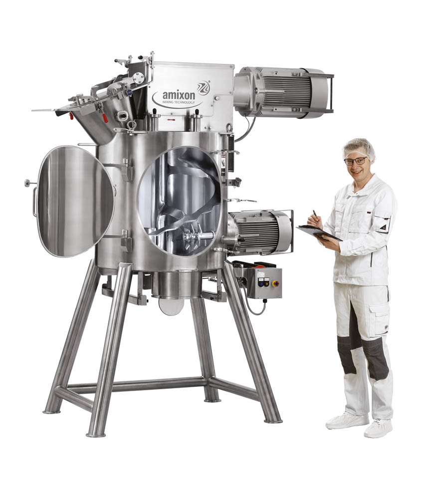 Vertical single-shaft mixer / ribbon blender (VM)