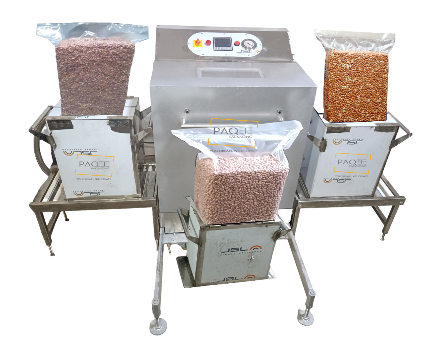 Vertical Vacuum Packing Machine - Paqee Packaging 1