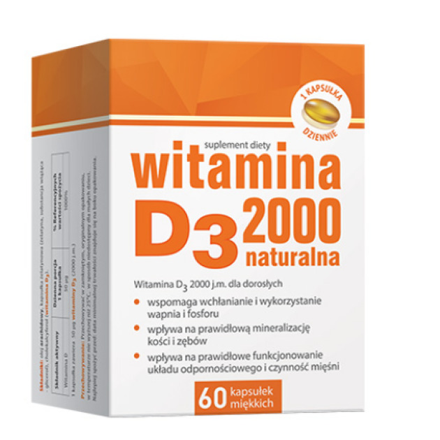 Viatminum D3 1000 IU/ 2000 IU