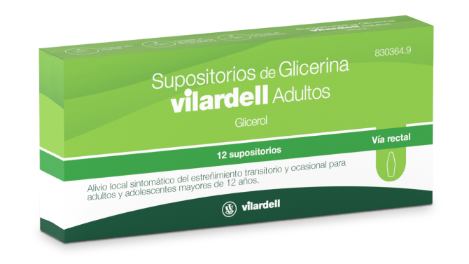 Vilardell Glycerin Suppositories Adults Blister
