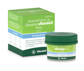 Vilardell Glycerin Suppositories Children Jar