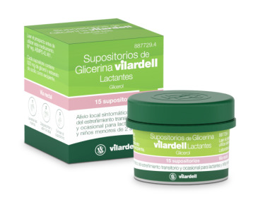 Vilardell Glycerin Suppositories Infants Jar
