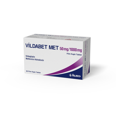 Vildabet Met- Vildagliptin / Metformin HCl 2