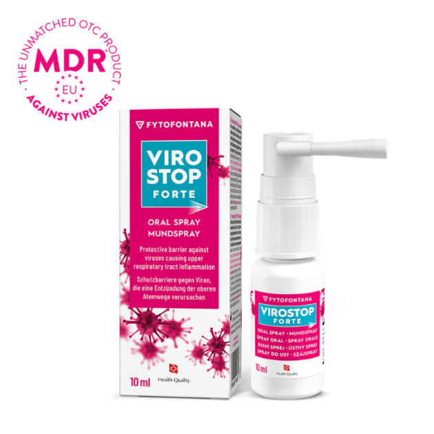 VIROSTOP FORTE Oral Spray - MDR certified medical device