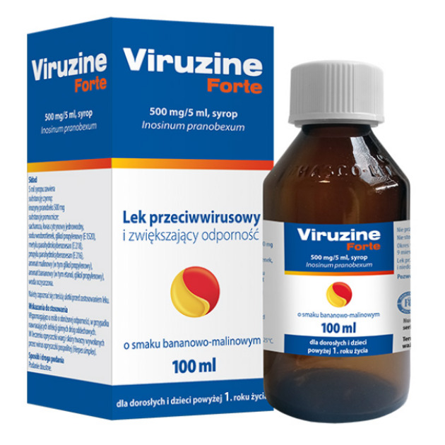 Viruzine Forte (500 mg/5 ml inosine pranobex)