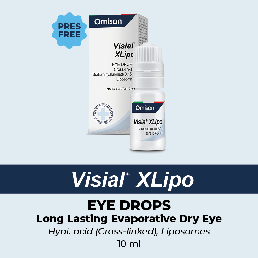 Visial X Lipo: Preservative Long-Lasting Hydration for Dry and Watery Eyes