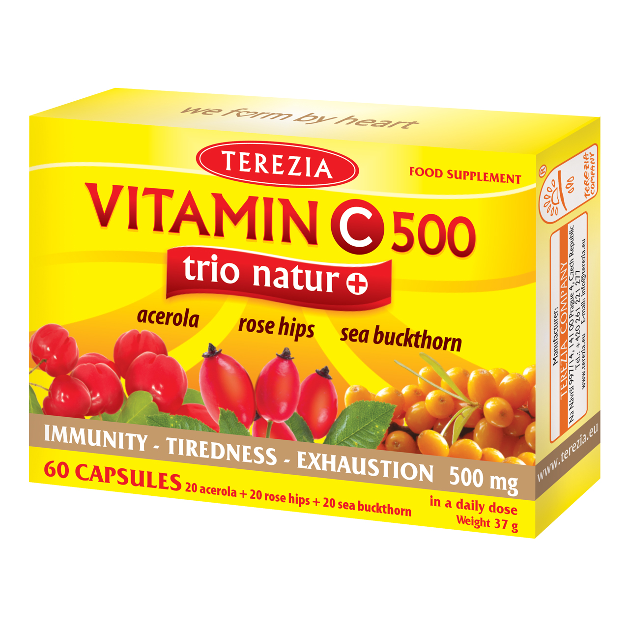 Vitamin C 500 Trio Natur+
