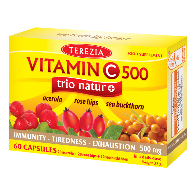 Vitamin C 500 Trio Natur+