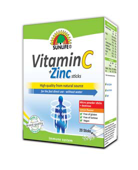 Vitamin C + Zinc sticks