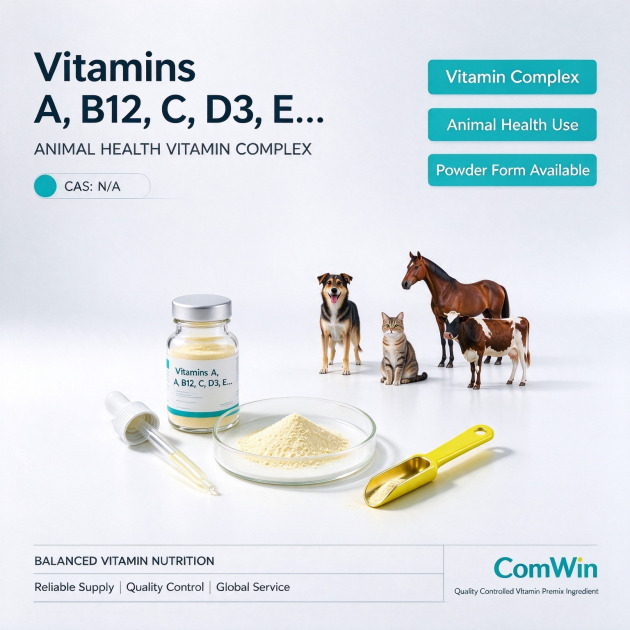 Vitamins A, B12, C, D3, E…