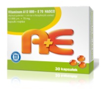 Vitaminum A 12000 + E70 12 000 IU + 70 mg