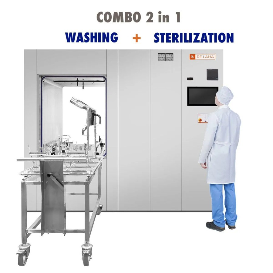 Washing + sterilization 2 in 1 combo equipment