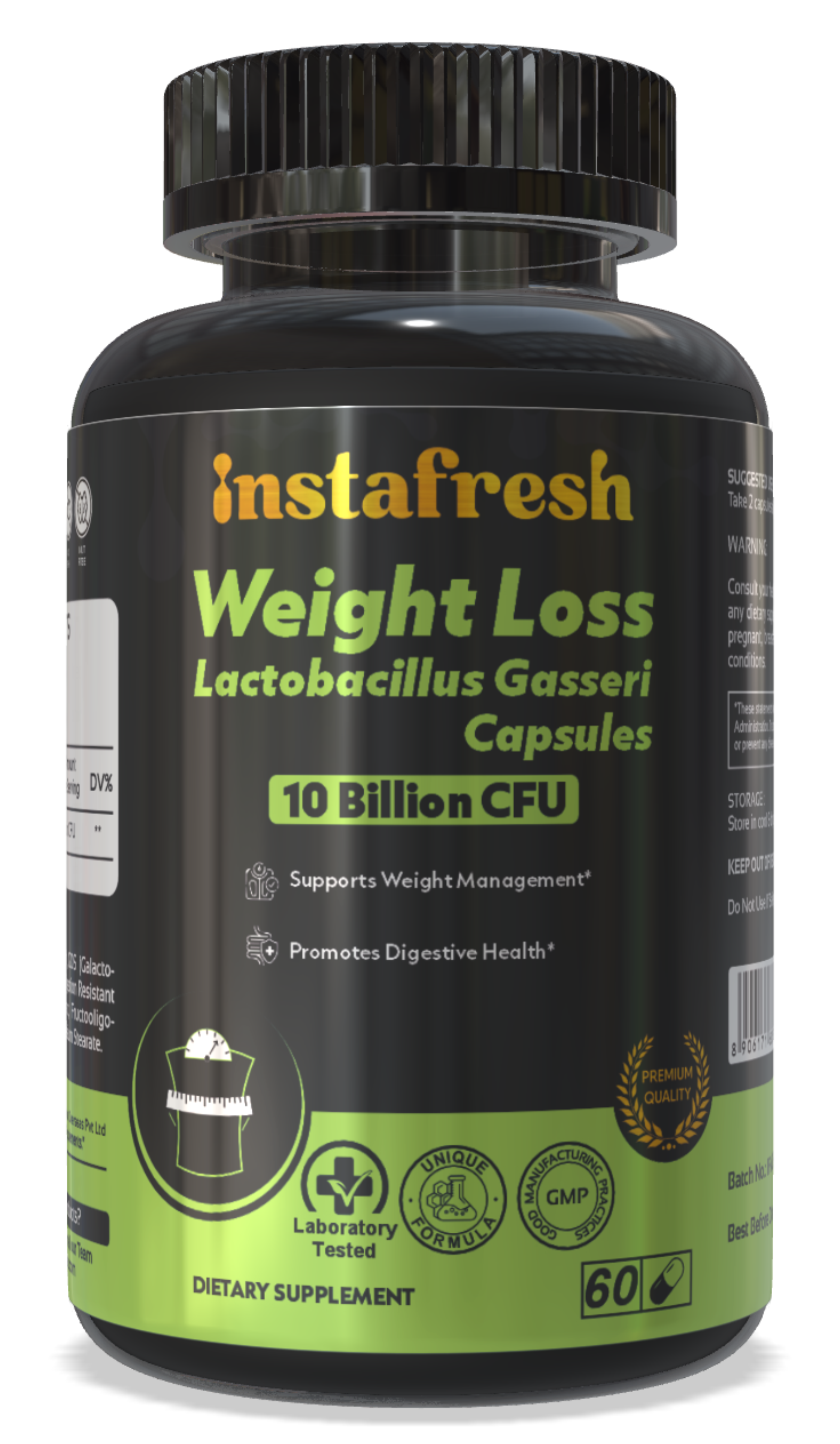 Weight Loss Lactobacillus Gasseri Capsules