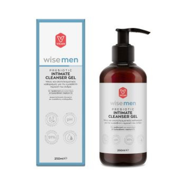 WISE MEN PREBIOTIC INTIMATE CLEANSER GEL