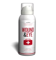 Wound and eyewash spray