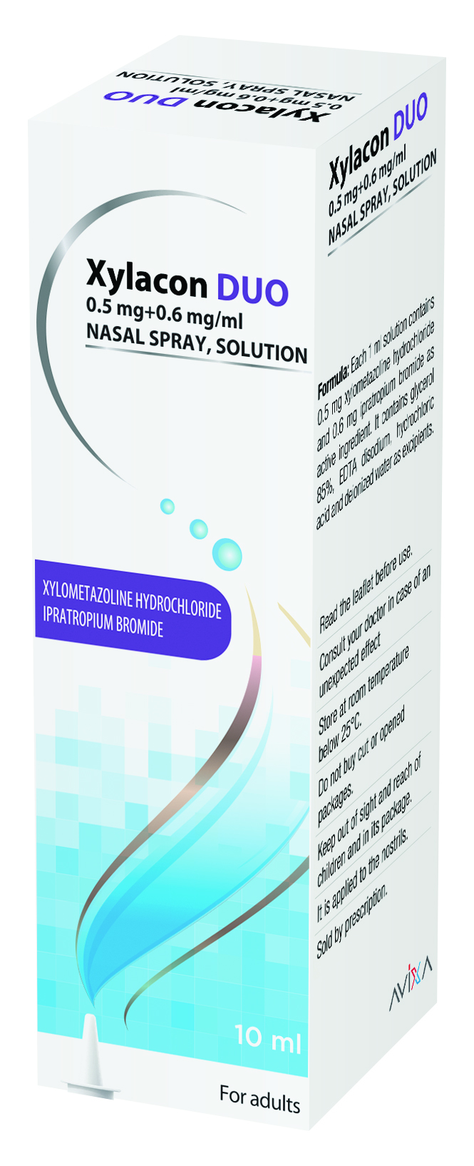 Xylacon Duo Nasal Spray; 10 ml (Xylometazoline HCl + Ipratropium Bromide)
