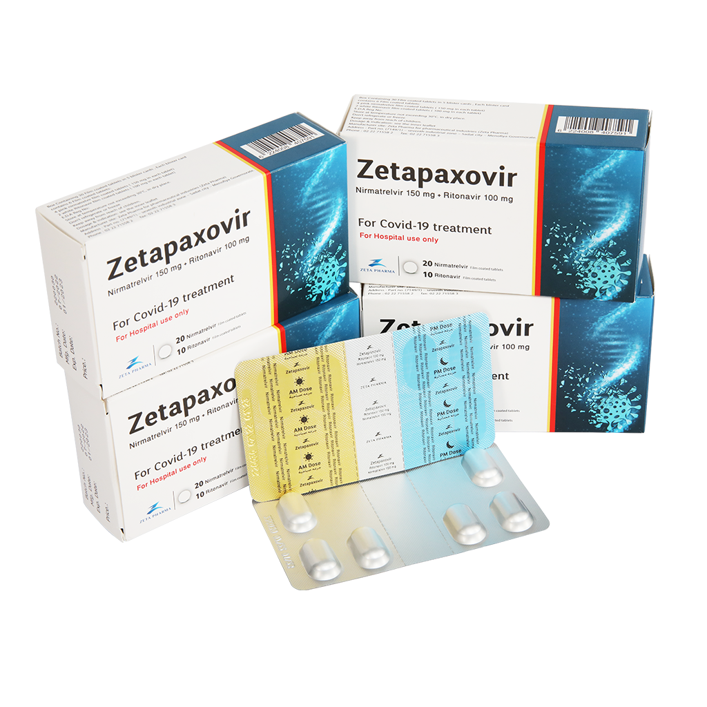Zetapaxovir - Nirmatrelvir + Ritonavir  Capsule 2