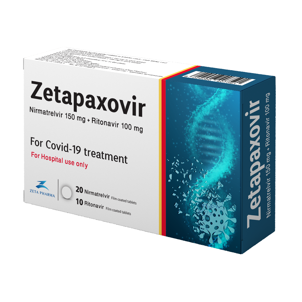Zetapaxovir - Nirmatrelvir + Ritonavir  Capsule 1