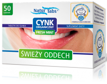 Zinc Organic Fresh Mint Naturtabs