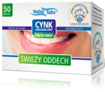 Zinc Organic Fresh Mint Naturtabs