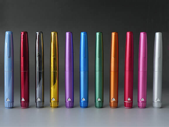 Zinc-Plated Reusable Injection Pen