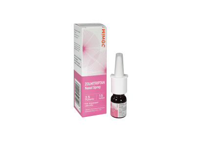 Zolmitriptan nasal spray