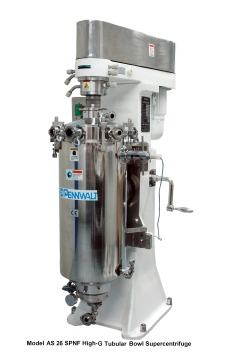 High-G Tubular Bowl Super centrifuge