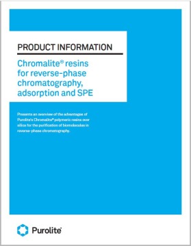 Chromalite® Resins for Reverse-Phase Chromatography, Adsorption and SPE