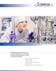 ChemCon API Manufacturing Services