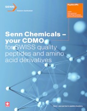 Senn Chemicals AG - Company Brochure 2018