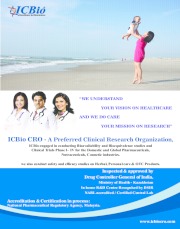 IC Bio Clinical Research Capabilities: BA/BE Studies and Clinical Trials (Phase II - IV), PMS Studies, Clinical End Point Studies