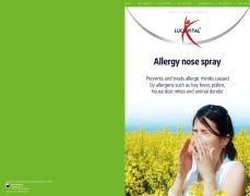 Allergy nose spray