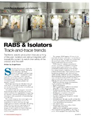 RABS & Isolators Track-and-trace trends