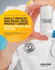 Brochure - Inhalation Drug Product Development Expertise