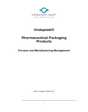 Ondaplast Pharma Booklet