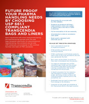 Transcendia USP 661.1 Compliant Bags & Liners