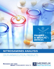 Mérieux NutriSciences - Nitrosamines analysis