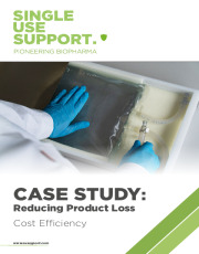 Case Study: Reducing product loss when handling with single-use systems