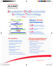 Biocatalytic Oligonucleotide Synthesis Technology