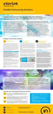 Poster - Flexible Outsourcing Solutions, Laboratory Services
