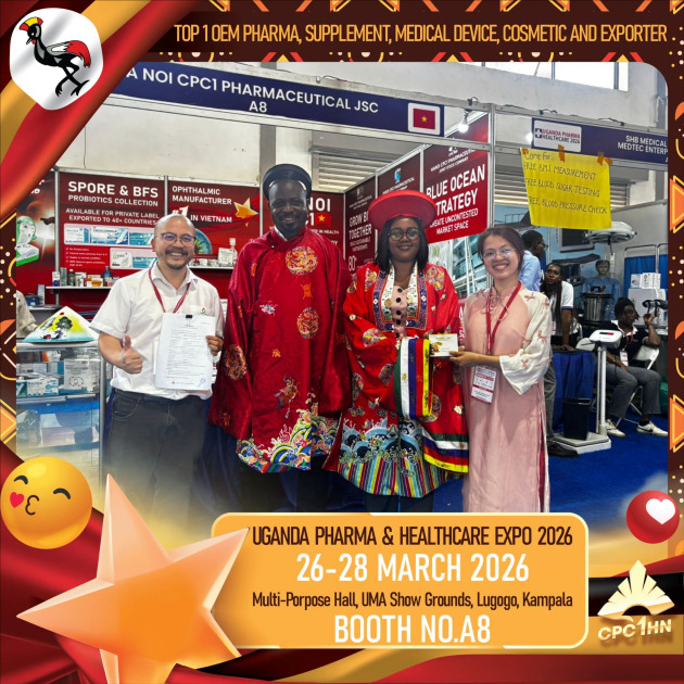 Day 1 at Uganda Pharma & Healthcare Expo 2026 has been a great success for CPC1HN.