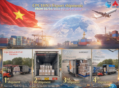 Global reach in motion – export shipment update
