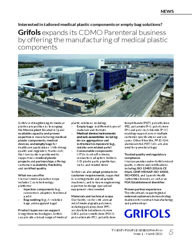 Interested in tailored medical plastic components or empty bag solutions?